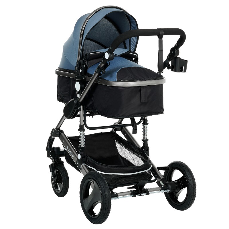 Kombikinderwagen ZIZITO Fontana II 3-in-1, blau ZIZITO