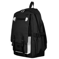 Backpack with built-in USB port, dark blue ZIZITO 42928 3