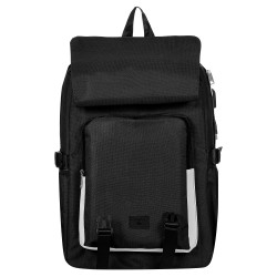 Backpack with built-in USB port, dark blue ZIZITO 42933 7