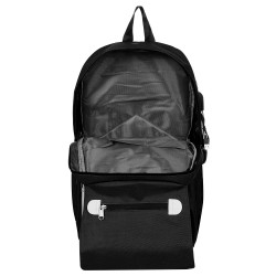 Backpack with built-in USB port, dark blue ZIZITO 42935 9