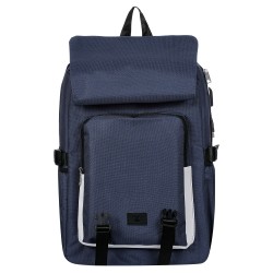 Backpack with built-in USB port, dark blue ZIZITO 42964 7