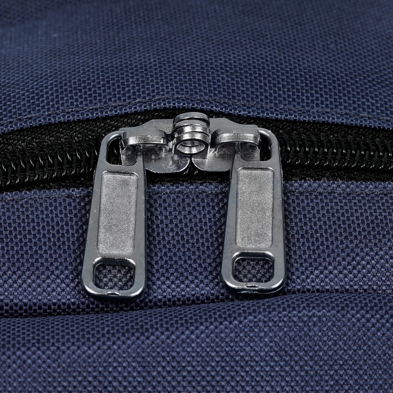 Backpack with built-in USB port, dark blue ZIZITO