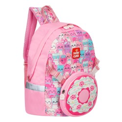 Children backpack with kittens, pink Supercute 42978 3