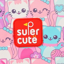 Детски ранец со мачиња, розев Supercute 42986 11