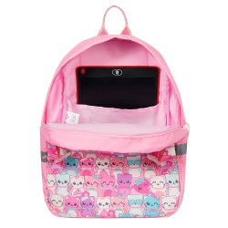 Children backpack with kittens, pink Supercute 42987 12