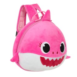 Children backpack - shark, pink Supercute 43016 2