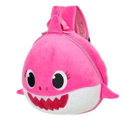 Children backpack - shark, pink Supercute 43017 3
