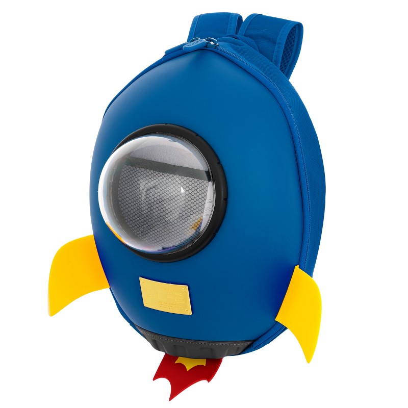 Childrens backpack with a rocket design ZIZITO