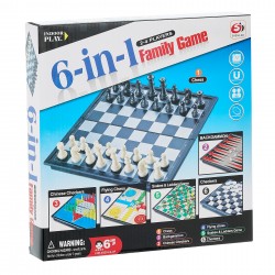 Portable board game, 6 in 1 GT 43053 11