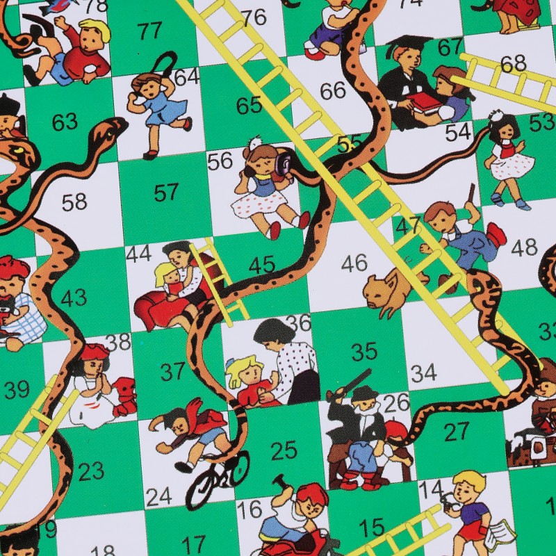 Children board game - snakes and ladders GT