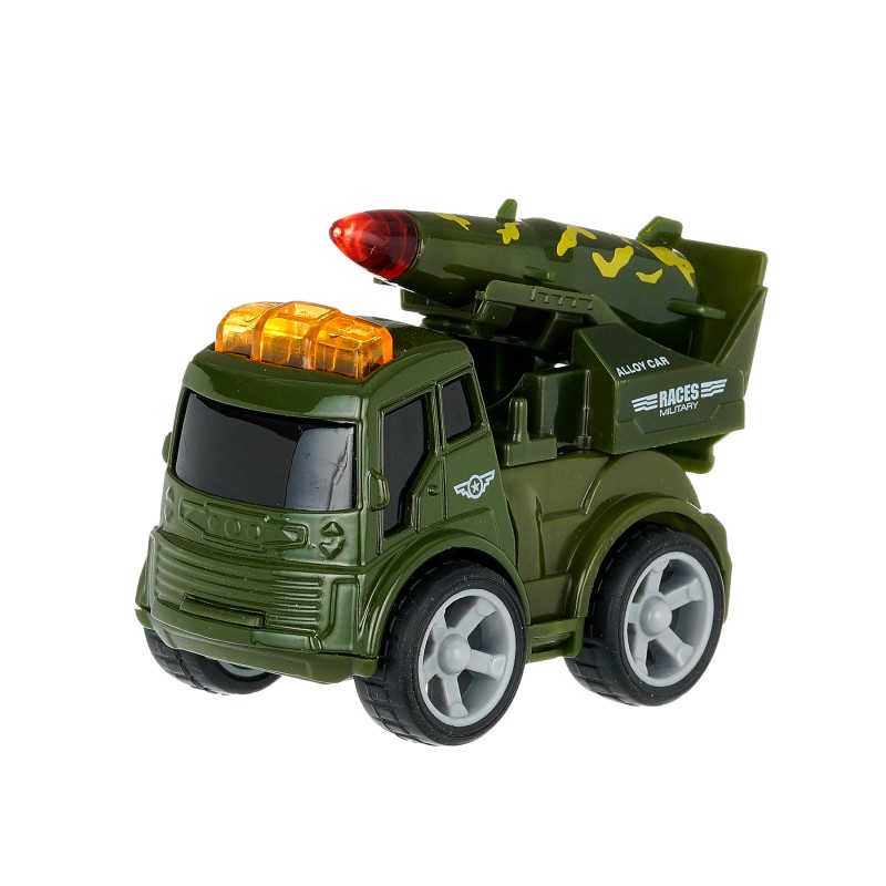 Camion pentru copii, militar, 4 buc GT