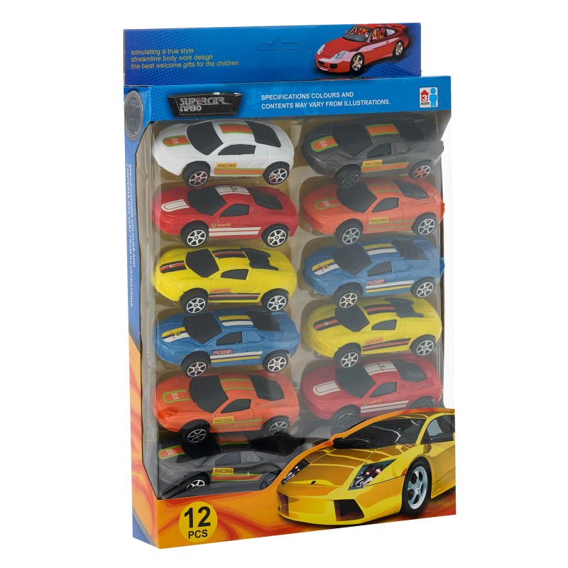 Children sports cars, 12 pieces GT