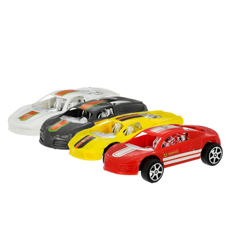 Детски спортски коли, 4 парчиња GT
