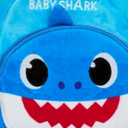 Βελούδινο σακίδιο Baby Shark, μπλε BABY SHARK 43312 2