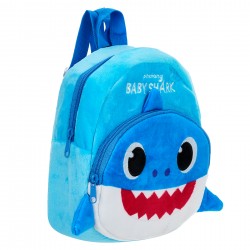 Кадифен ранец Бебе ајкула, сина боја BABY SHARK 43314 4