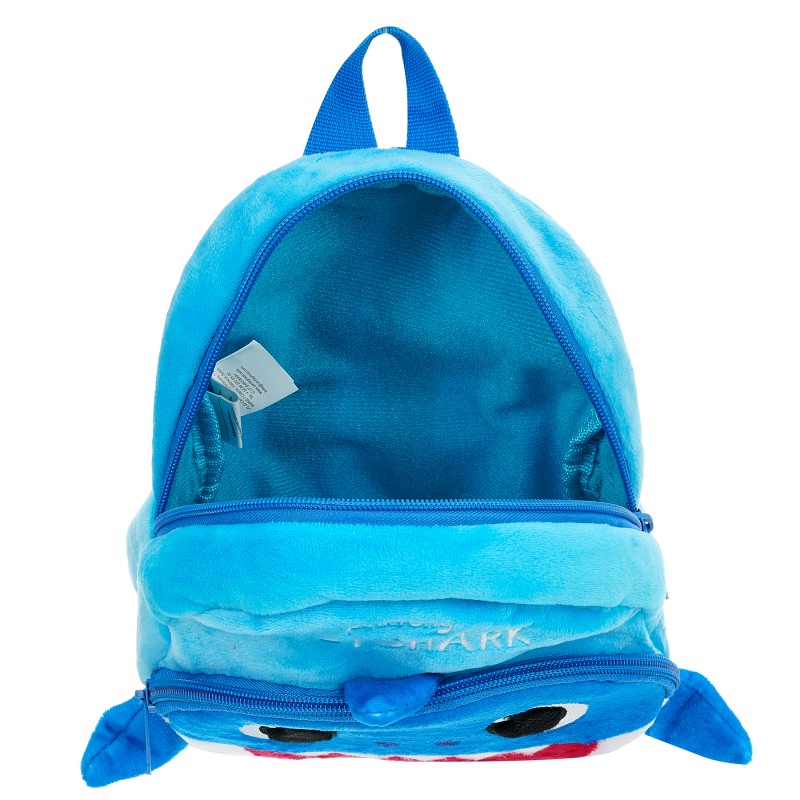 Βελούδινο σακίδιο Baby Shark, μπλε BABY SHARK