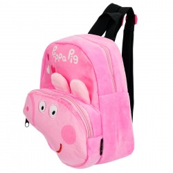 Peppa Pig Plüsch-Rucksack für Mädchen, rosa Peppa pig 43321 3