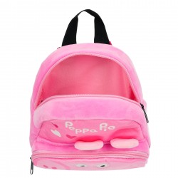 Peppa Pig plush backpack for a girl, pink Peppa pig 43324 6