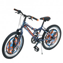 Bicicleta pentru copii EXPLORER ROBIX 20", albastră, cu 6 trepte Venera Bike 43326 2