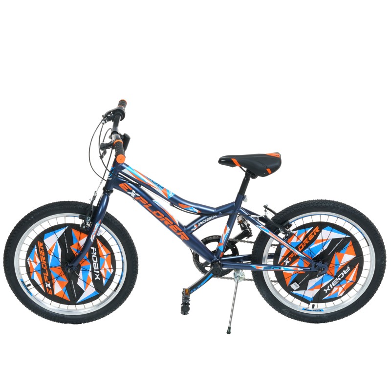 Детски велосипед EXPLORER ROBIX 20", сино, со 6 брзини Venera Bike