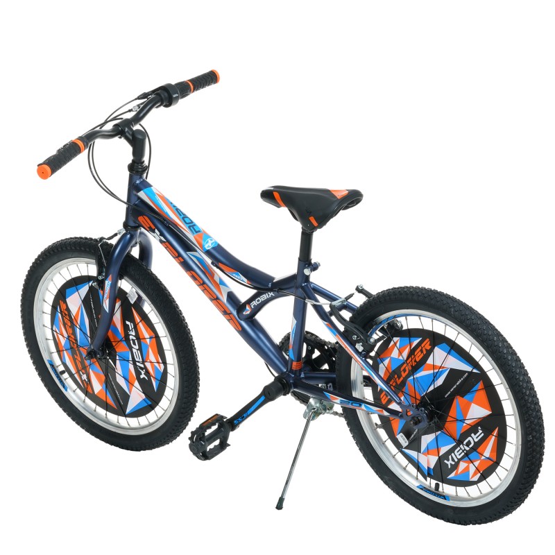 Παιδικό ποδήλατο EXPLORER ROBIX 20", μπλε, με 6 ταχύτητες Venera Bike