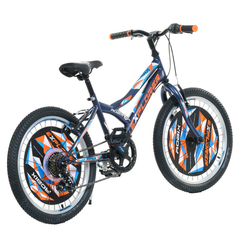Dečiji bicikl EKSPLORER ROBIKS 20", plavi, sa 6 brzina Venera Bike