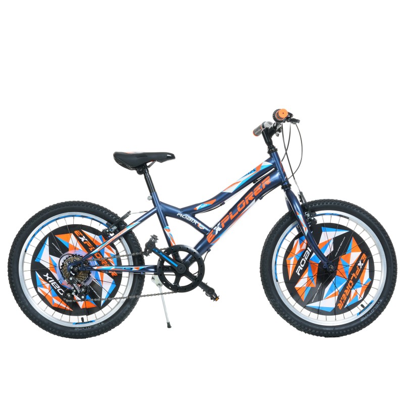 Children's bicycle EXPLORER ROBIX 20"", blue, with 6 speeds Venera Bike