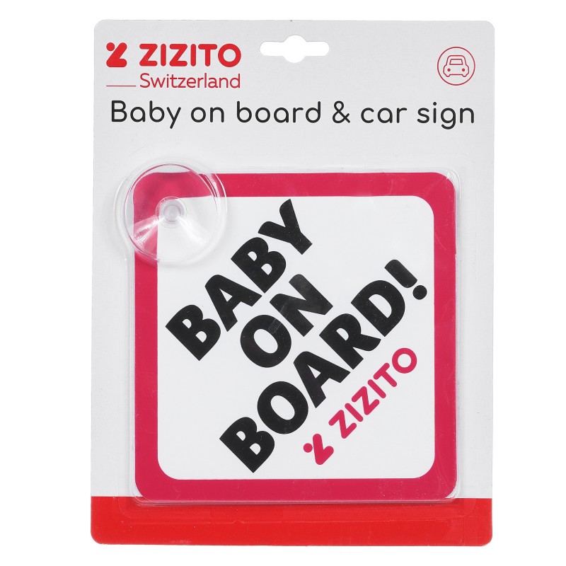 Пријавете се Бебе во автомобилот ЗИЗИТО ZIZITO
