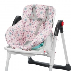 Children's mat for shopping cart or high chair, pink Feeme 43344 