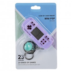 Children's mini electronic game - keychain, purple GT 43359 3