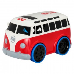 Autobuz pentru copii cu sunet, roșu GT 43376 