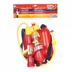 Theo Klein 8932 Firefighter Henry Water Spray I With water spray function and 2-litre tank I Can be carried like a backpack I Dimensions: 31 cm x 21 cm x 9 cm I Toy for children aged 3 years and up Klein 43433 5
