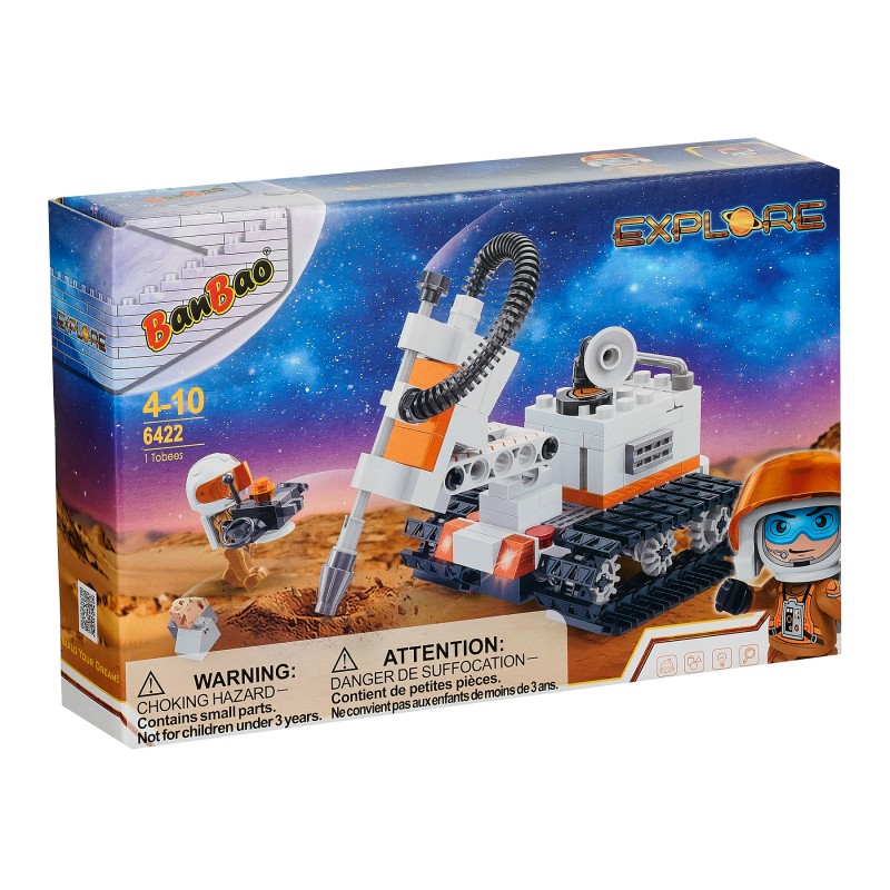 Constructor Mars Rover, 170 parts, Banbao