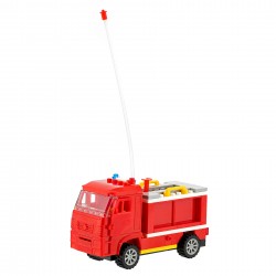 Camion de pompieri constructor, 112 piese, Banbao 43592 3
