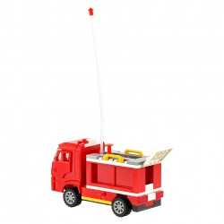 Camion de pompieri constructor, 112 piese, Banbao 43593 4