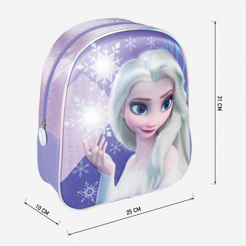 Rucksack mit 3D-Design Frozen, lila Frozen