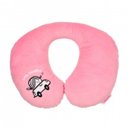 Travel pillow, pink BABYPACK 43624 