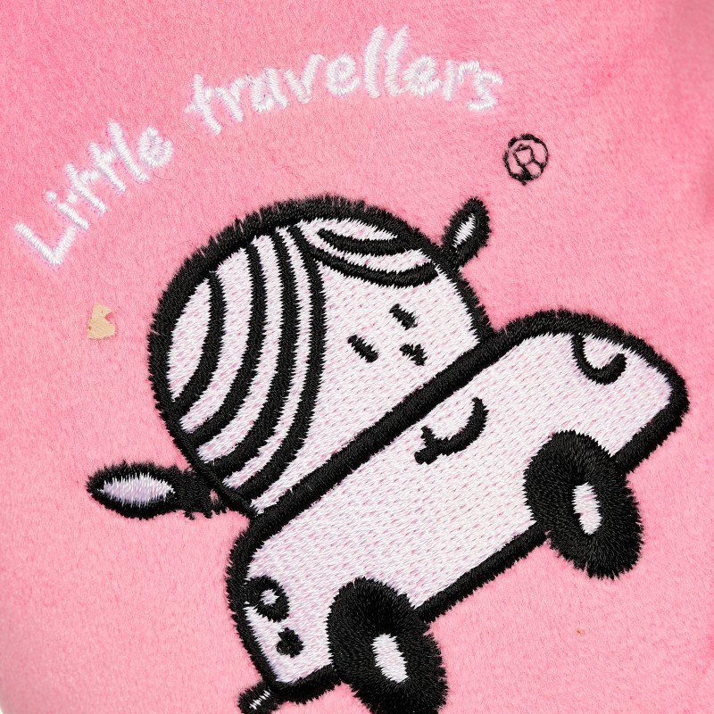 Travel pillow, pink BABYPACK