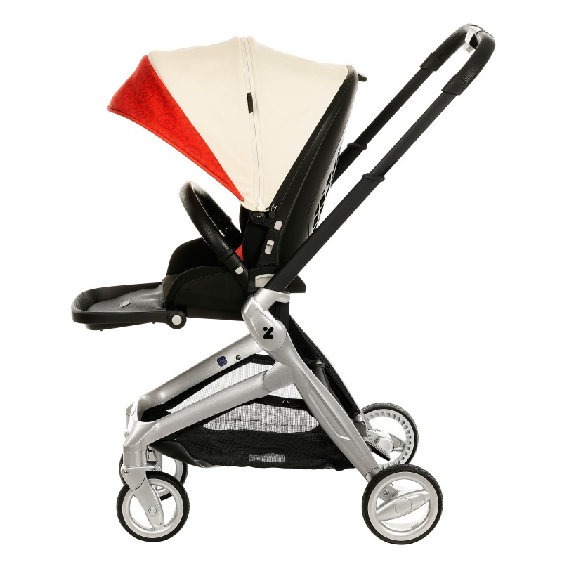 Baby stroller 3-in-1 ZIZITO Harmony Lux, leather ZIZITO