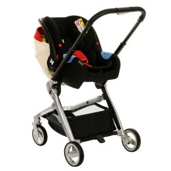 Baby stroller 3-in-1 ZIZITO Harmony Lux, leather ZIZITO 43712 24