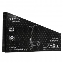 Scooter ROGER, black ZIZITO 43827 19