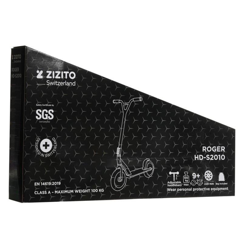 Scooter ROGER, black ZIZITO
