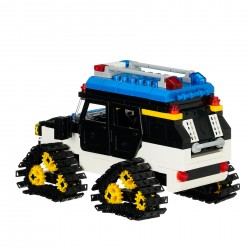 Constructor police truck, 315 parts, Banbao 43885 5