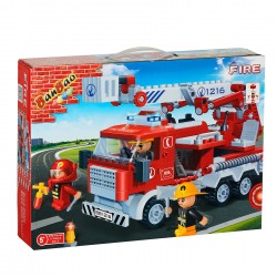 Constructor Feuerwehrgabel, 290 Stück Banbao 43891 3