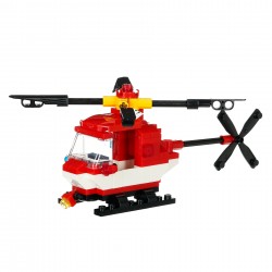 Constructor fire station, 505 parts, Banbao 43909 7