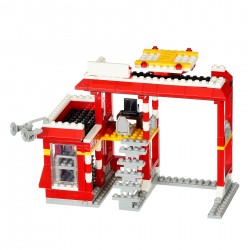 Constructor fire station, 505 parts, Banbao 43925 15