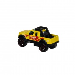 Carucioare pentru copii - Pickup, alb, galben, portocaliu GT 44057 6