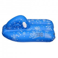 Inflatable snowmobile, blue color Sunshine 44332 3
