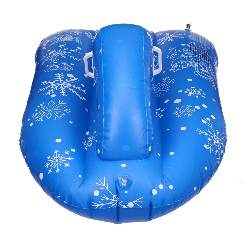 Inflatable snowmobile, blue color Sunshine