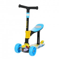 Преклопен детски скутер 2-во-1 FURRY ZIZITO 44663 2